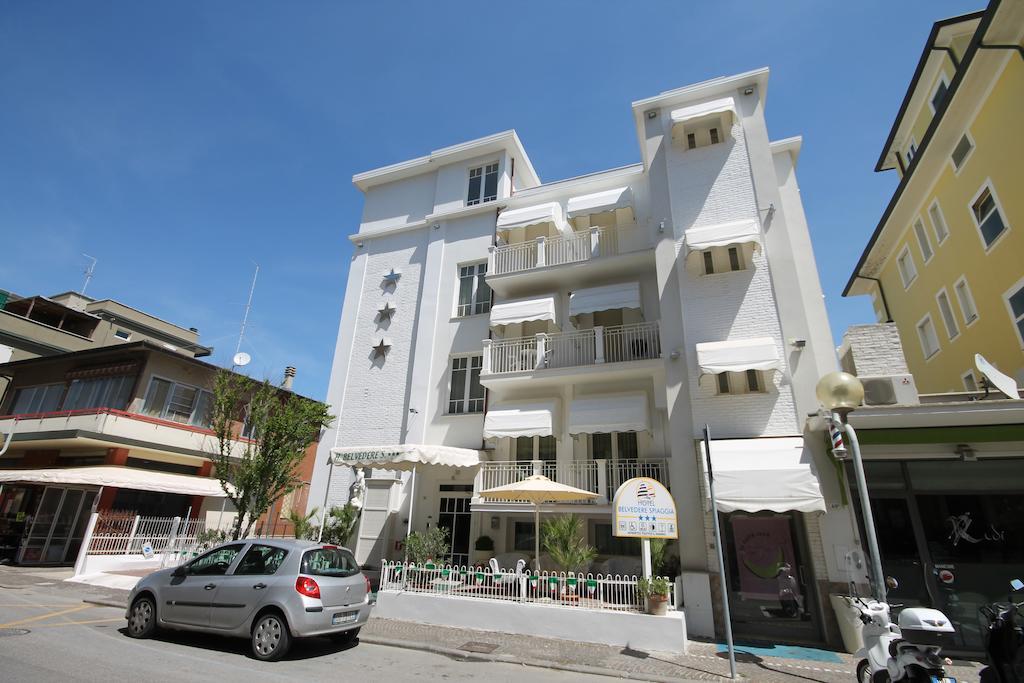 Hotel Belvedere Spiaggia Ρίμινι Εξωτερικό φωτογραφία